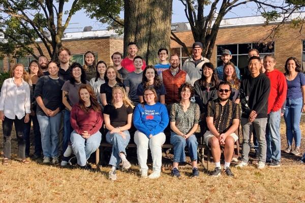 Posed group of AELers